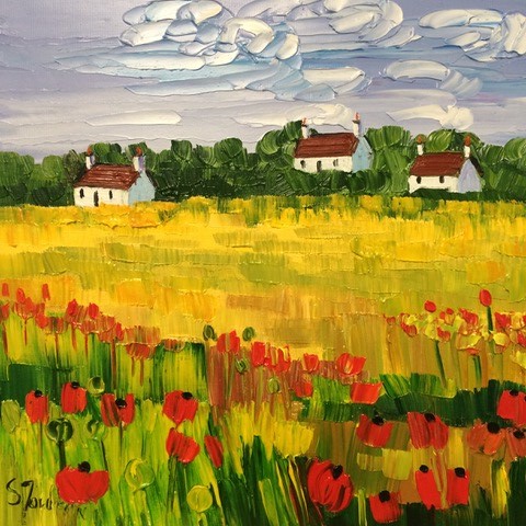 'Poppy Fields' by artist Sheila Fowler